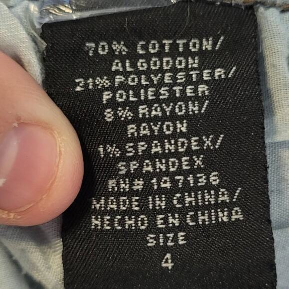 1822 Denim Mid Rise Skinny Jeans Size 4 - Picture 7 of 10